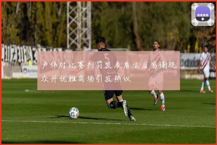卢伟对比赛判罚发表看法后感谢观众并优雅离场引发热议